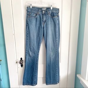 Levi's Blue Boot Cut Jeans Classic Style